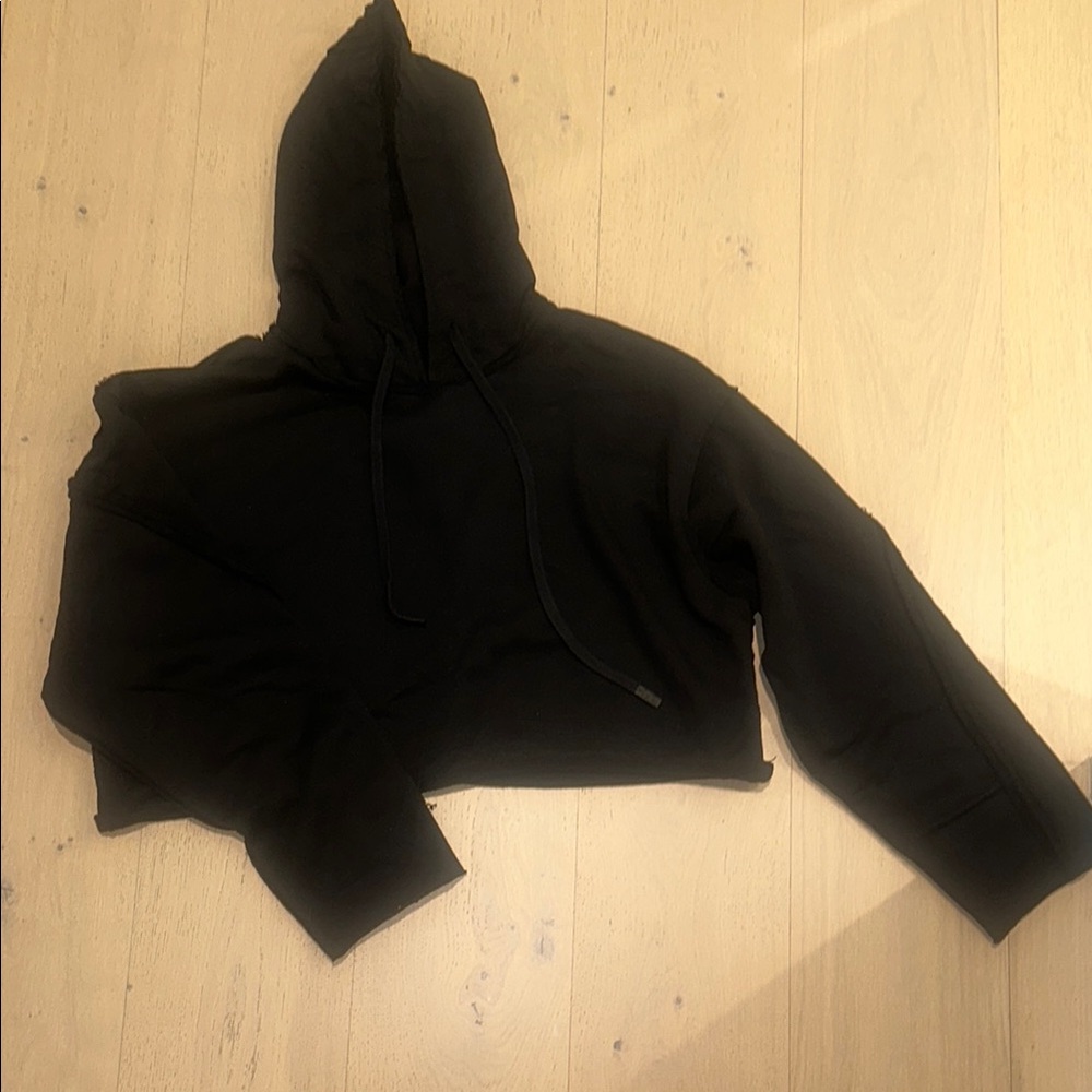 Alo Effortless Hoodie Black Sz M